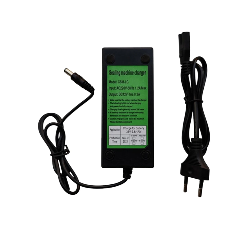 Зарядний пристрій для мішкозашивочних машинок 36 v.